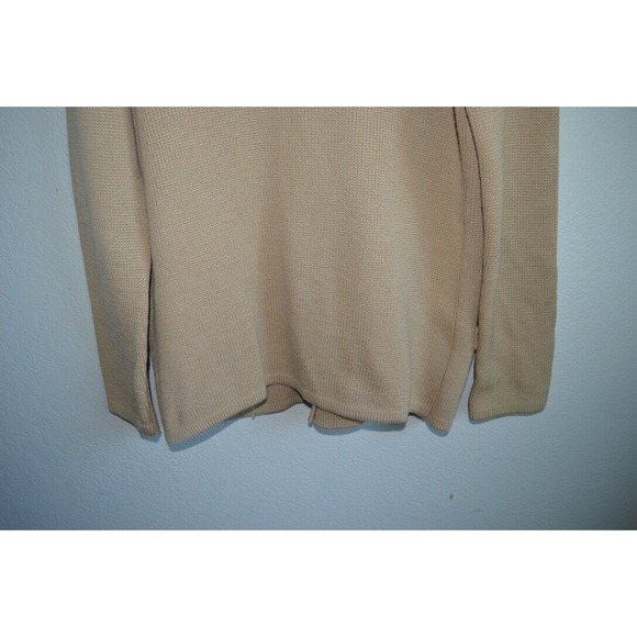 Vintage 1960s Charles Sumner Boston Wool Cardigan Sweater V-Neck Size L - Picture 4 of 8